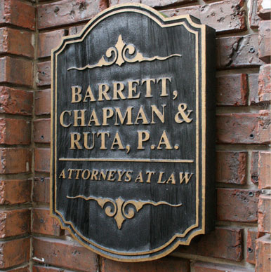 Barrett, Chapman and Ruta Plaque